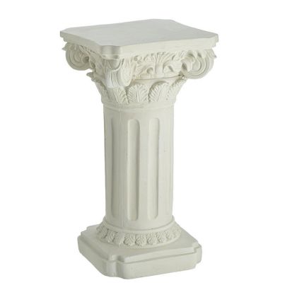 Римска колона от резин антично бяла φ28x53 см