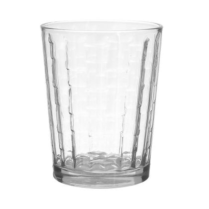 S/4 WHISKEY GLASS CLEAR 370CC Φ8.5X10