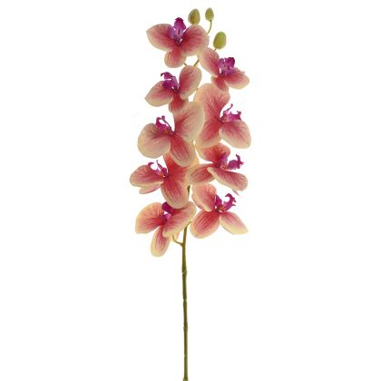 Деко клонка розова орхидея 95 см
