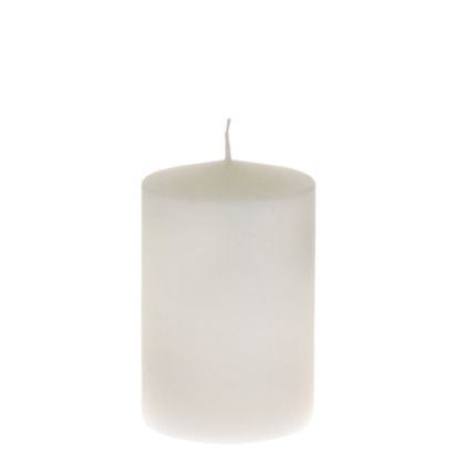 Свещ 9x14cm бяло