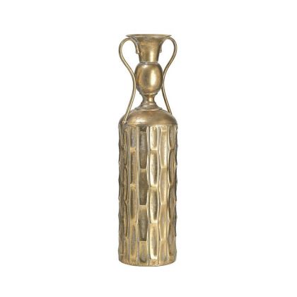Метална ваза злато Φ16Χ58