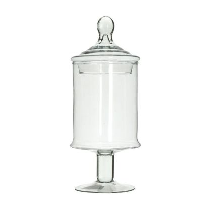 Стъклена ваза прозрачна Φ13X32