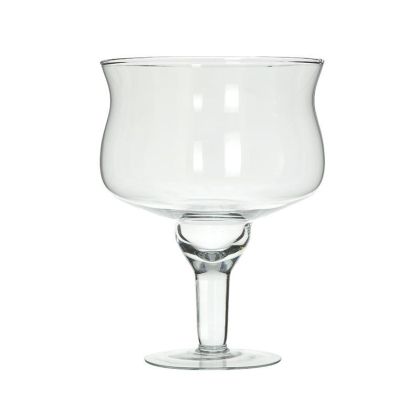 Стъклена ваза прозрачна Φ20X27