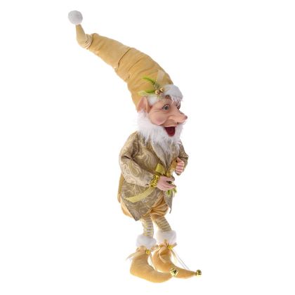  XMAS GOLD ELF 90CM