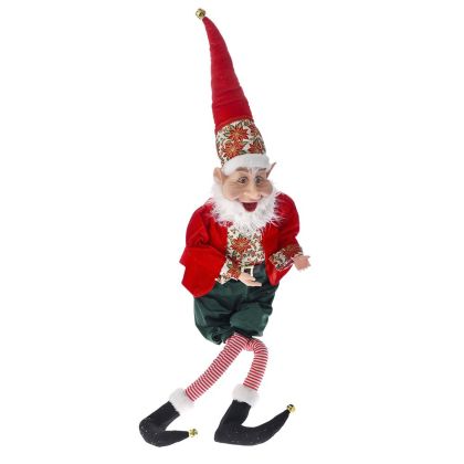  XMAS RED GREEN ELF 120CM