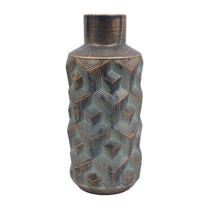 Керамична ваза Z121A син цвят
