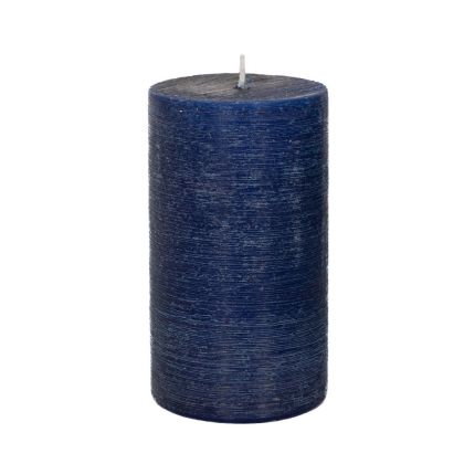 BLUE AROMATIC CANDLE 7X12 CM EVENING SKY