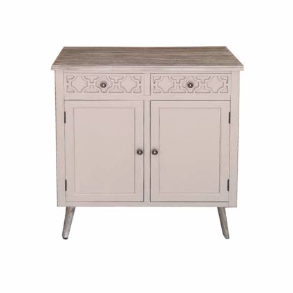 FURNITURE WITH 2 CABINETS AND 2 DRAWERS BEIGE 80.5*30*110.5