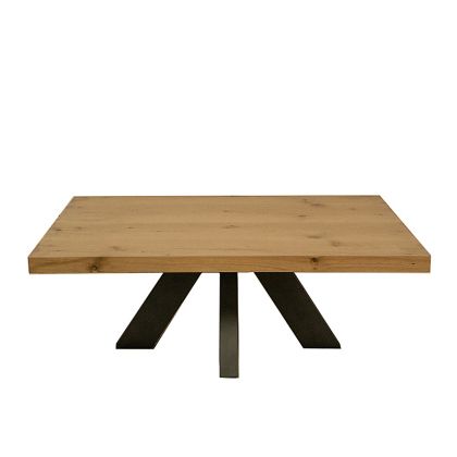 JAKARTA LIVING ROOM TABLE WITH RUSTIC OAK FINISH 120*80*45
