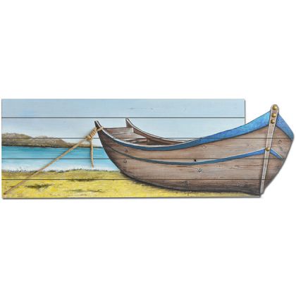 Kartina platno лодка (3D) - 50x150 см