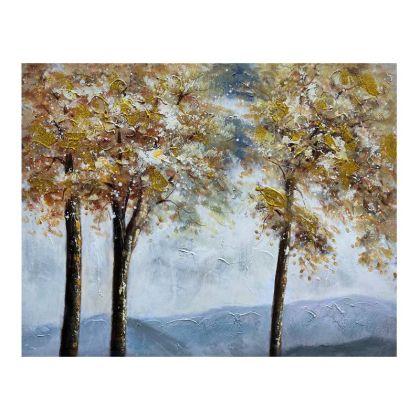 PAINTING "Trees 536" ON CANVAS WITH WOODEN FRAME 80*2.3*60