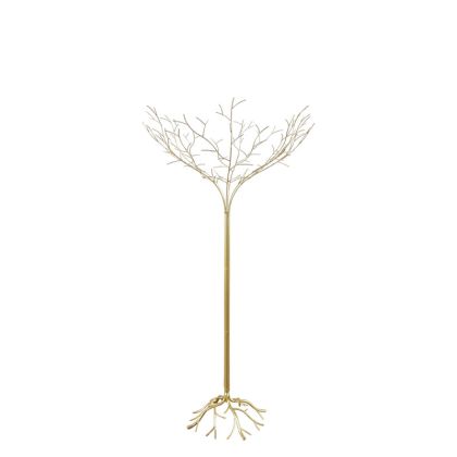Декоративно метално дърво в златно - φ61.5x119.5см