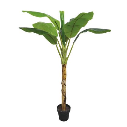Изкуствено растение бананово дърво в саксия - височина 180см