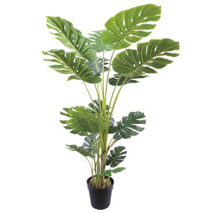 Изкуствено растение монстера дърво в саксия - височина 150см