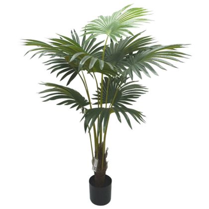 Изкуствено растение палма в саксия - височина 160см