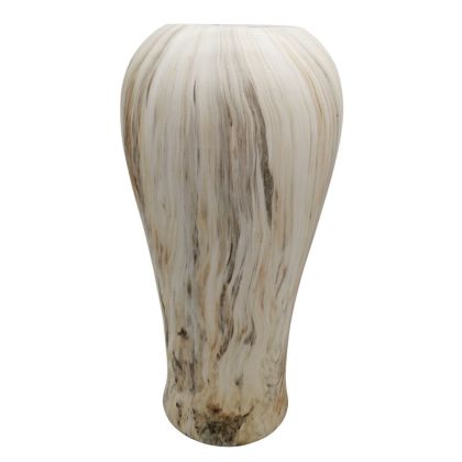 Керамична ваза с мраморен ефект 21.6x43.8 см