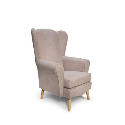 Кресло Classic 3 кафяв текстил 80x80x114 см