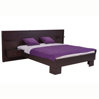 Легло Universal в цвят венге, 89x34.5x100 см