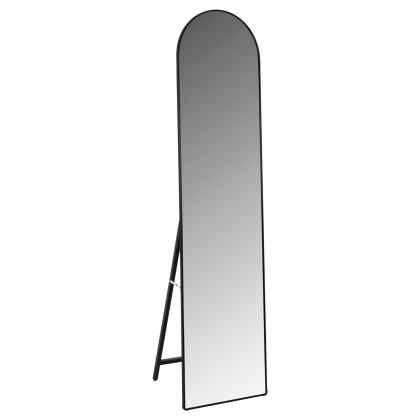 Огледало за под JOELY HM9578.01 с алуминиева рамка цвят черен 40x31x160Hcm.