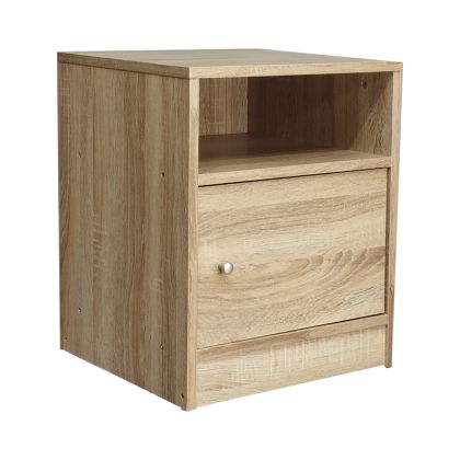 Bedside Foly with one drawer sonoma 40x40x50cm