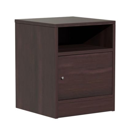 Bedside Foly with one drawer wanut 40x40x50cm