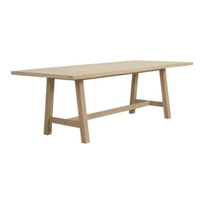 Poza solid acacia wood table 230x100x75cm