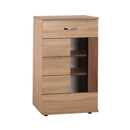 Витрина-Шкаф TV Amalfi сонома-Walnut HM2321.01 56.5x27.5x93.5 cm