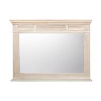 Mirror with massif wood frame