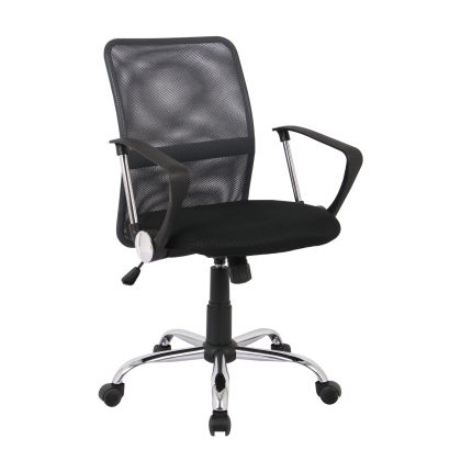 Офис кресло с мрежа в черно ΕΟ516,7