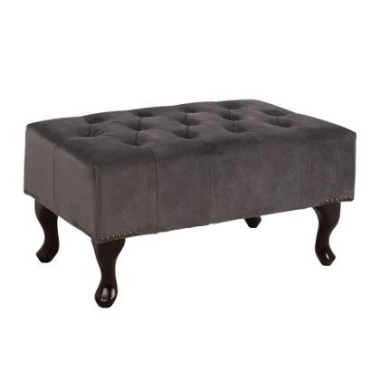 Пейка T.Chesterfield Emma сива 80x46x42 HM226.10