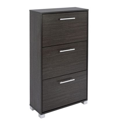 ШКАФ ЗА ОБУВКИ Wooden HM2221.01 Zebrano 3Places 62x24x110 HM2221.01 ZEBRANO