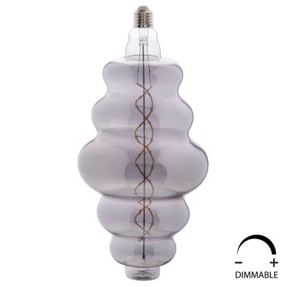 Крушка LED ФИЛАМЕНТ 8W E27 3000K ЦВЯТ ДИМЕНТНО СИВО DIMMABLE HM4056.03