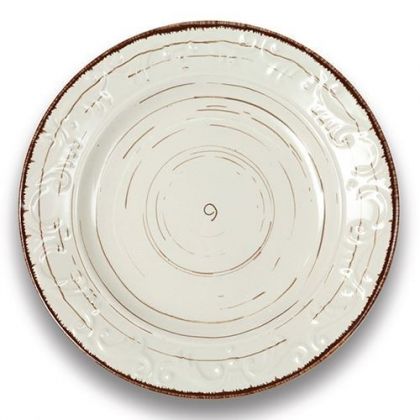 Stoneware dinner plate 