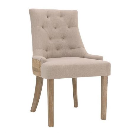 FABRIC CHAIR IN BEIGE COLOR 56X46X92