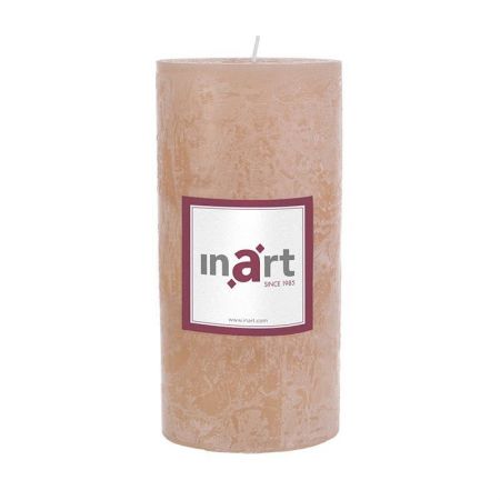 PILLAR SCENTED CANDLE IN BEIGE COLOR