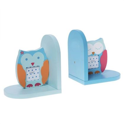 S/2 MDF BOOKEND/FRAME W/OWL 14(28)Χ15X11
 