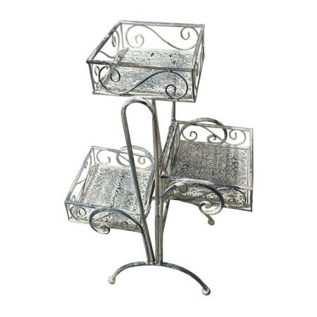 METAL FLOWER STAND 