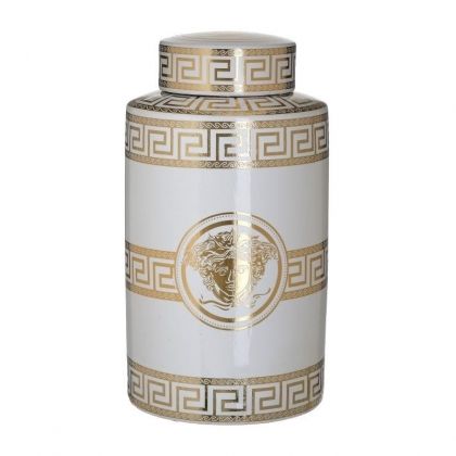 Керамична ваза с орнамент меандър