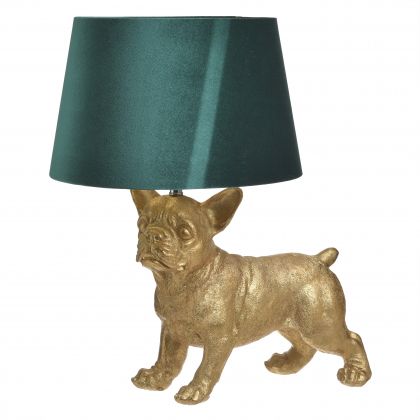 Нощна лампа от полирезин куче