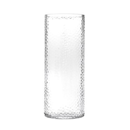 Цилиндрична стъклена ваза D10X25CM