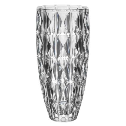 Стъклена ваза прозрачна φ13χ30