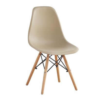 СТОЛ ART Wood-W Chair PP Tortora ΕΜ123,9W