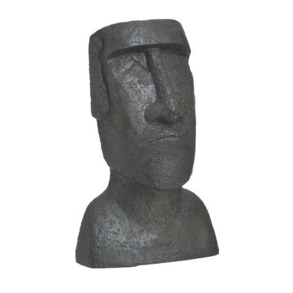 RESIN DECO STATUE DARK BROWN 17X12X26