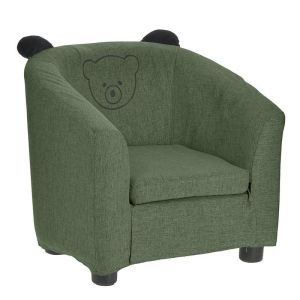 FABRIC ARMCHAIR FOR KIDS GREEN 45X45X43