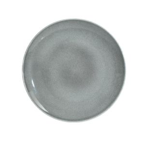 PORCELAIN DINNER PLATE GREY Φ27X3