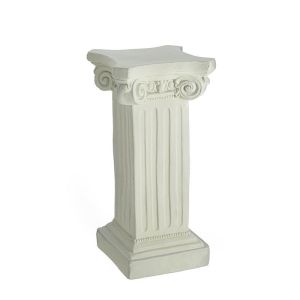 Римска колона от резин антично бяла  φ28x59 см