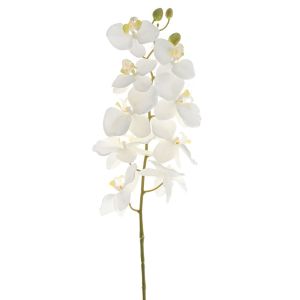 Изкуствена орхидея с 9 цветя 95см