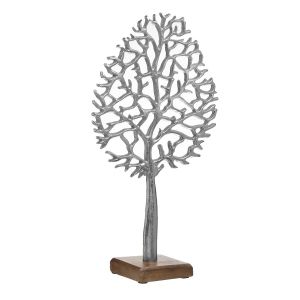 Декоративна фигура дърво метал/дърво 23X10X42