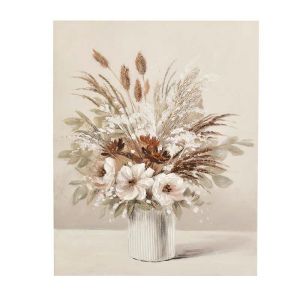 Картина принт ваза с цветя 80X100