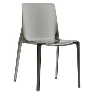 Стол Mirage с UV защита прозрачен сив цвят